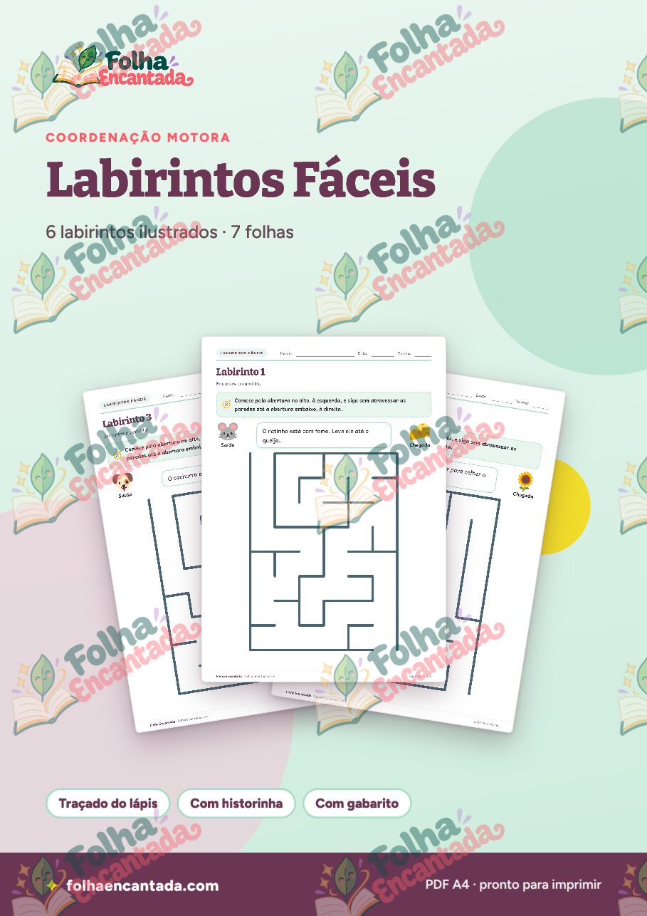 Prévia da página 1 de Labirintos Fáceis para Começar