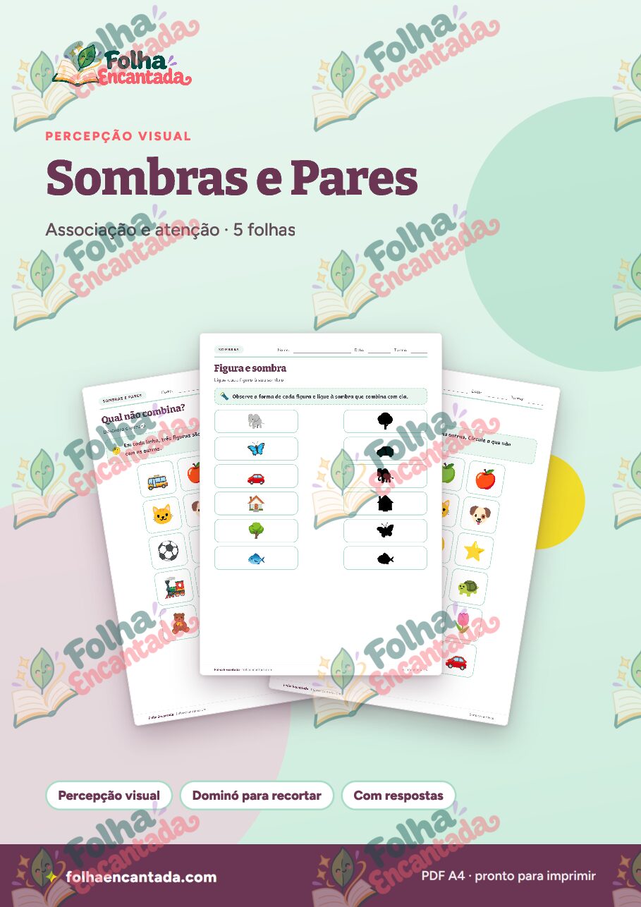 Prévia da página 1 de Sombras e Pares: Jogos de Associação