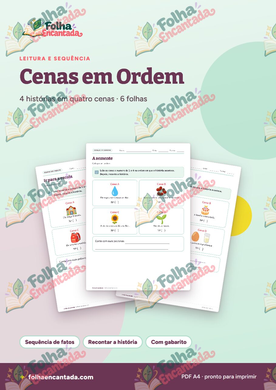 Prévia da página 1 de Cenas em Ordem: Histórias para Reordenar