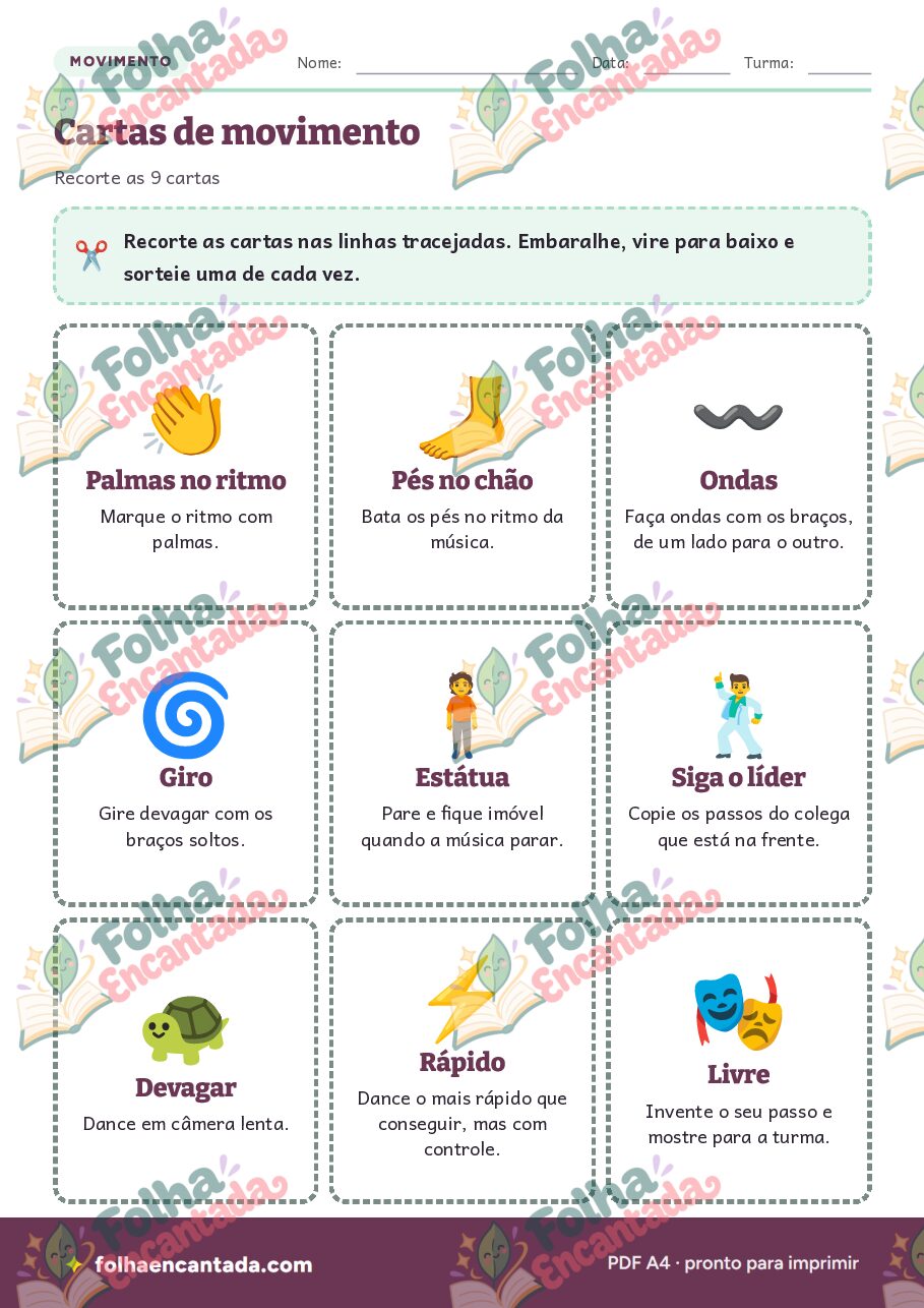 Prévia da página 3 de Dança e Ritmo: Passos e Comandos