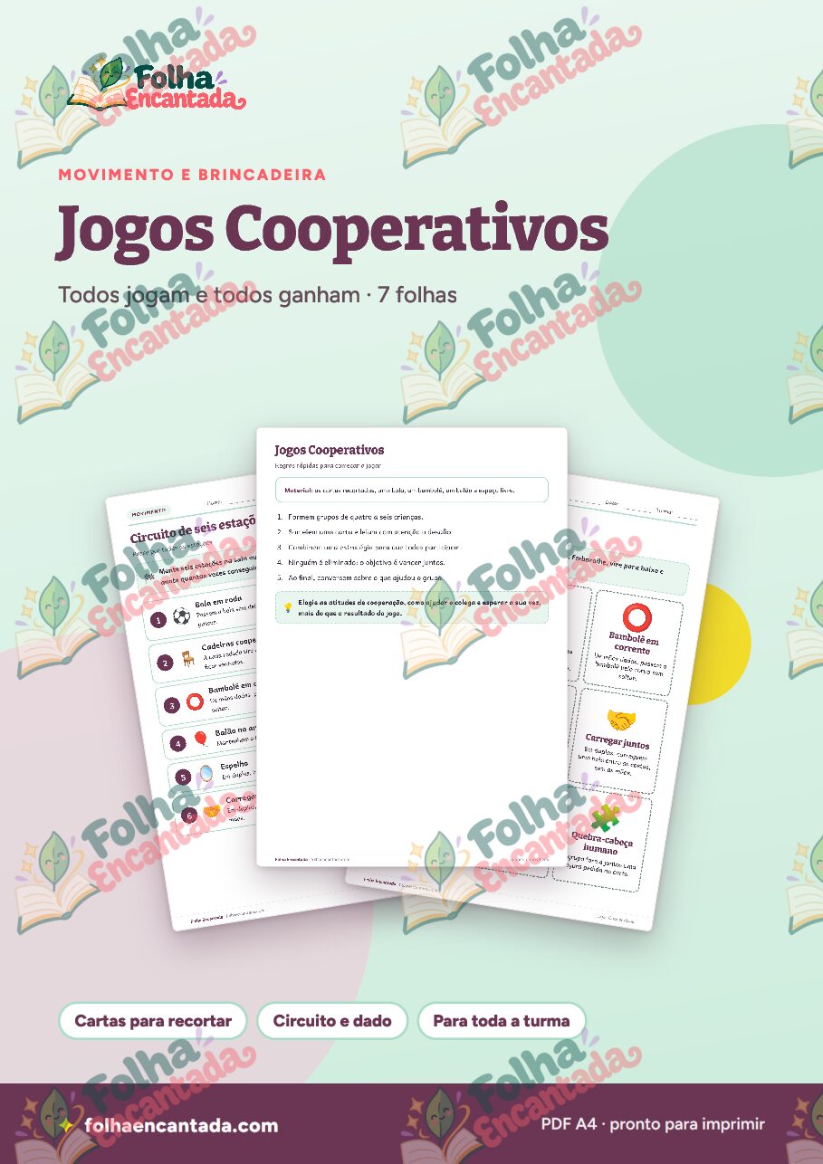Prévia da página 1 de Jogos Cooperativos: Ninguém Fica de Fora
