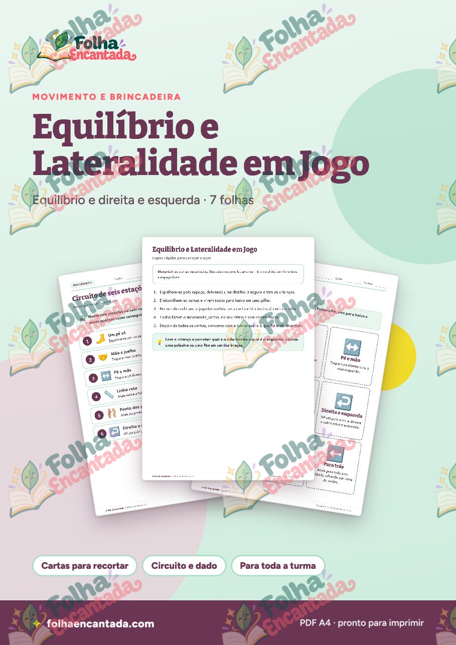 Prévia da página 1 de Equilíbrio e Lateralidade em Jogo
