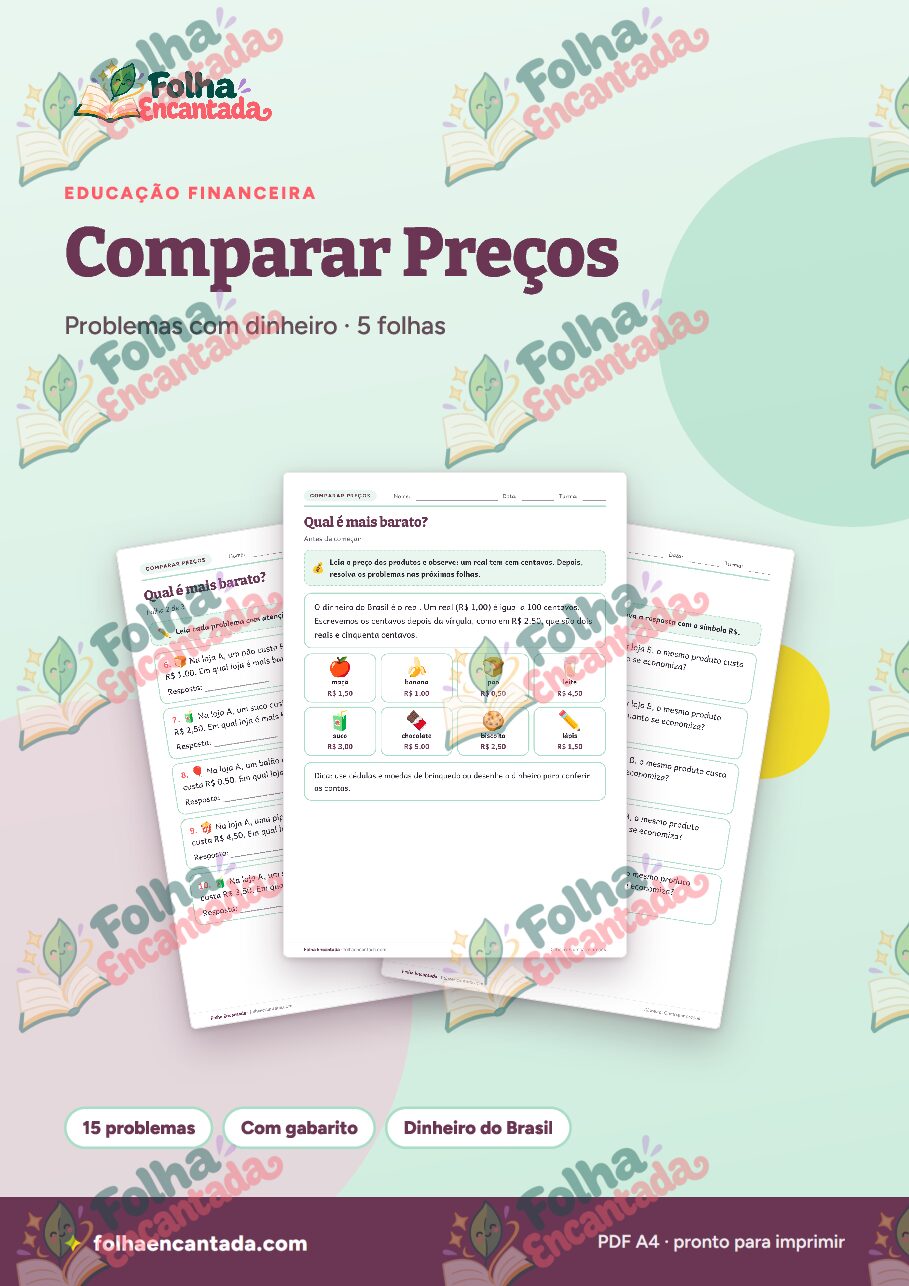 Prévia da página 1 de Comparar Preços: Qual Loja é Mais Barata?