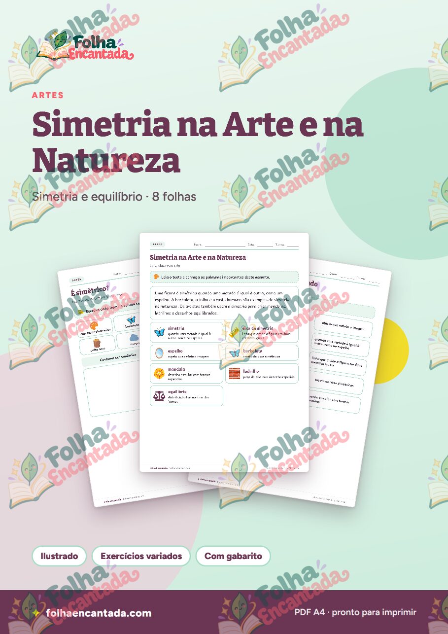 Prévia da página 1 de Simetria na Arte e na Natureza