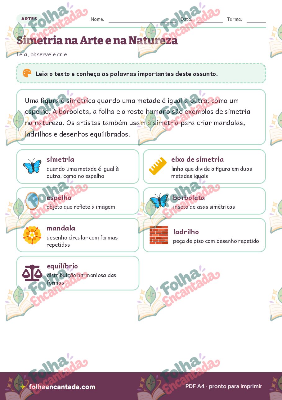 Prévia da página 2 de Simetria na Arte e na Natureza