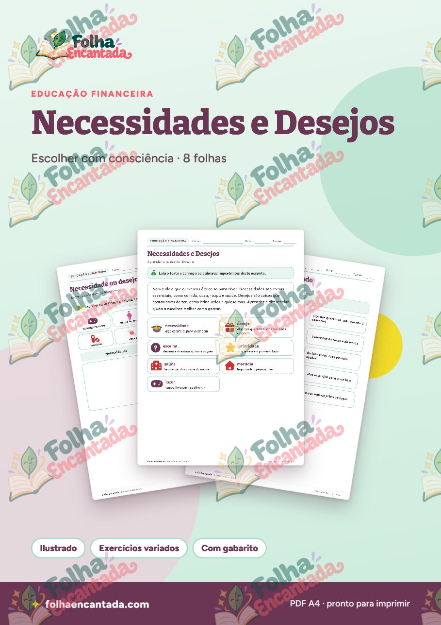 Prévia da página 1 de Necessidades e Desejos