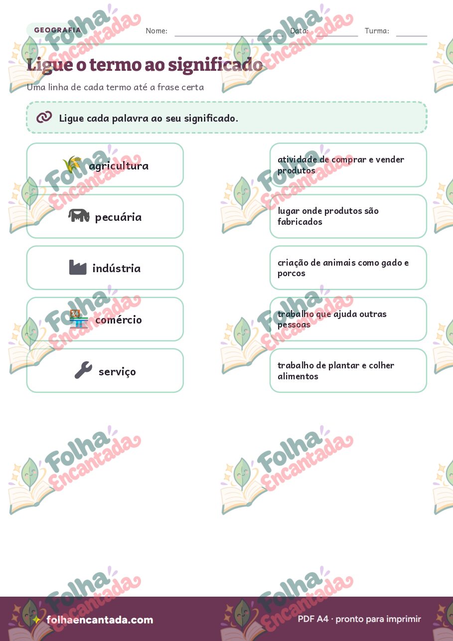 Prévia da página 3 de Trabalho no Campo e na Cidade