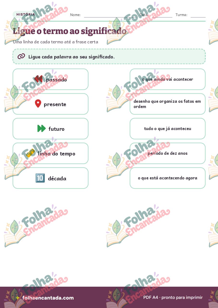 Prévia da página 3 de Linha do Tempo: Passado, Presente e Futuro