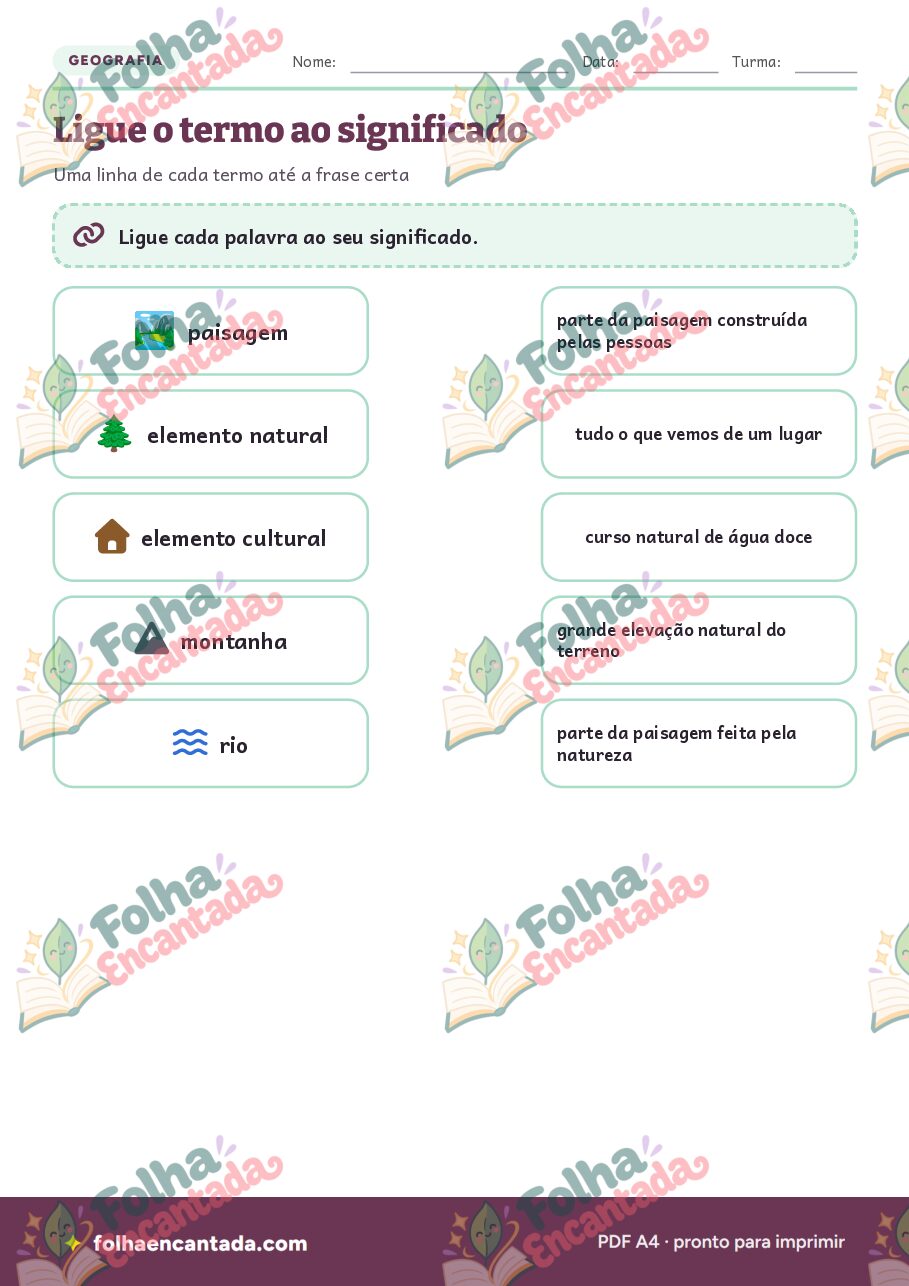 Prévia da página 3 de Paisagens Naturais e Paisagens Culturais