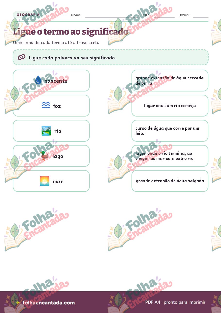 Prévia da página 3 de As Águas do Planeta: Rios, Lagos e Mares