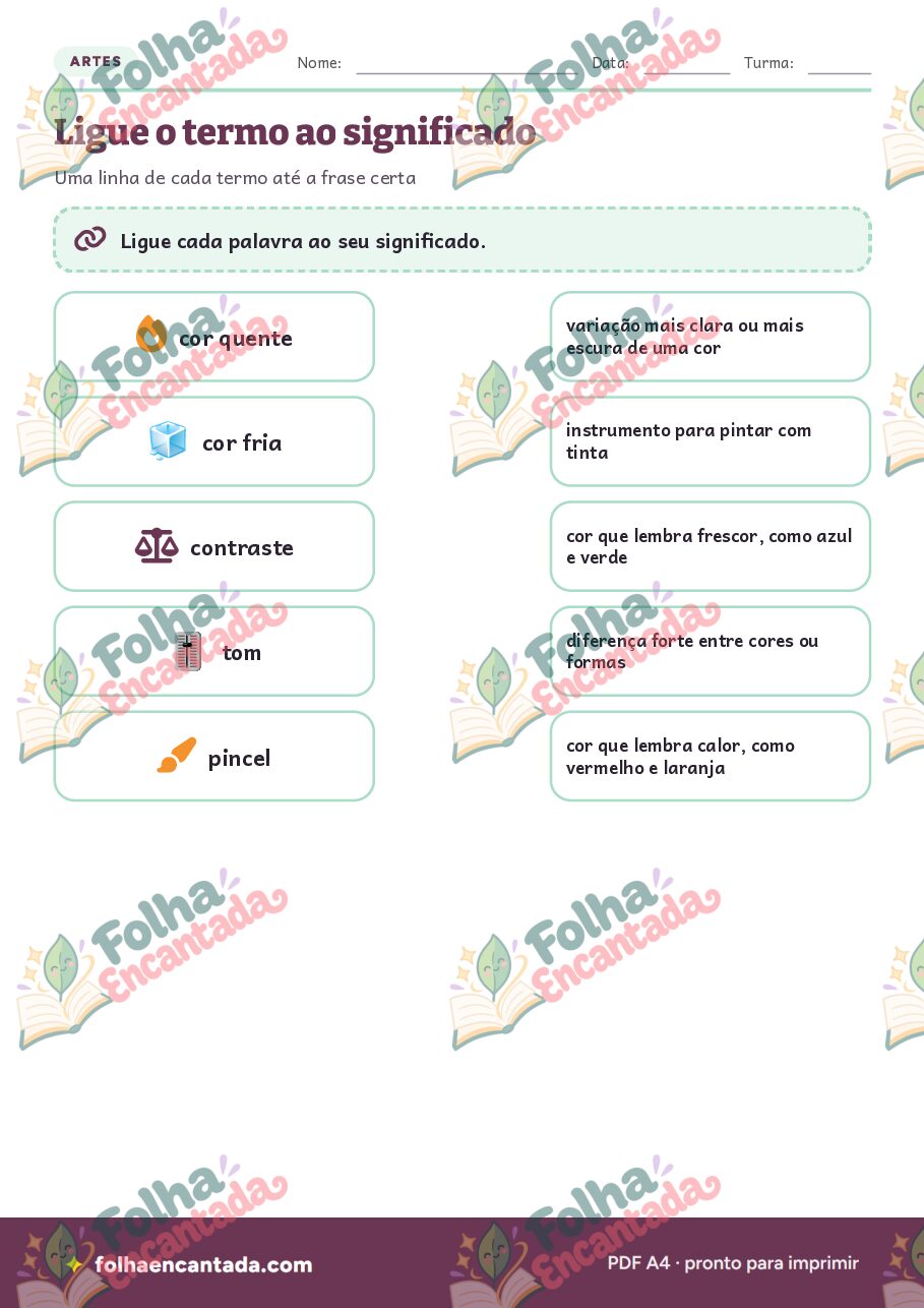 Prévia da página 3 de Cores Quentes e Cores Frias