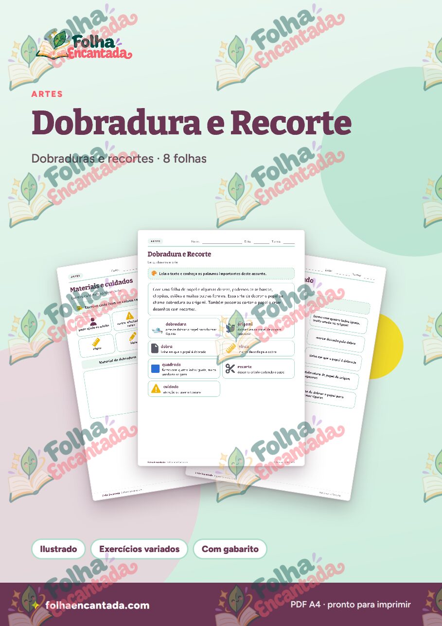 Prévia da página 1 de Dobradura e Recorte