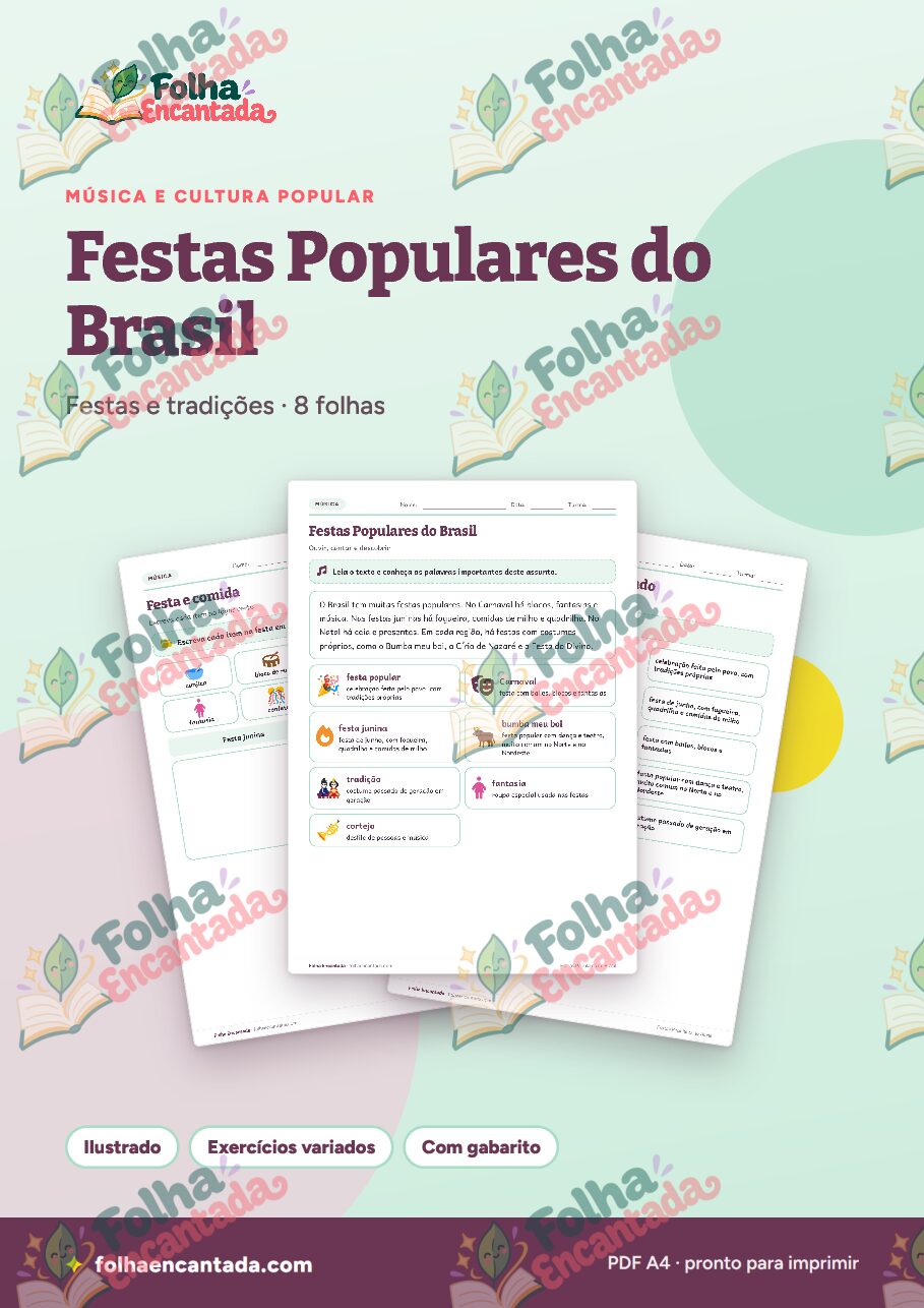 Prévia da página 1 de Festas Populares do Brasil