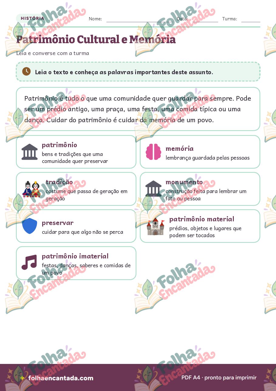 Prévia da página 2 de Patrimônio Cultural e Memória