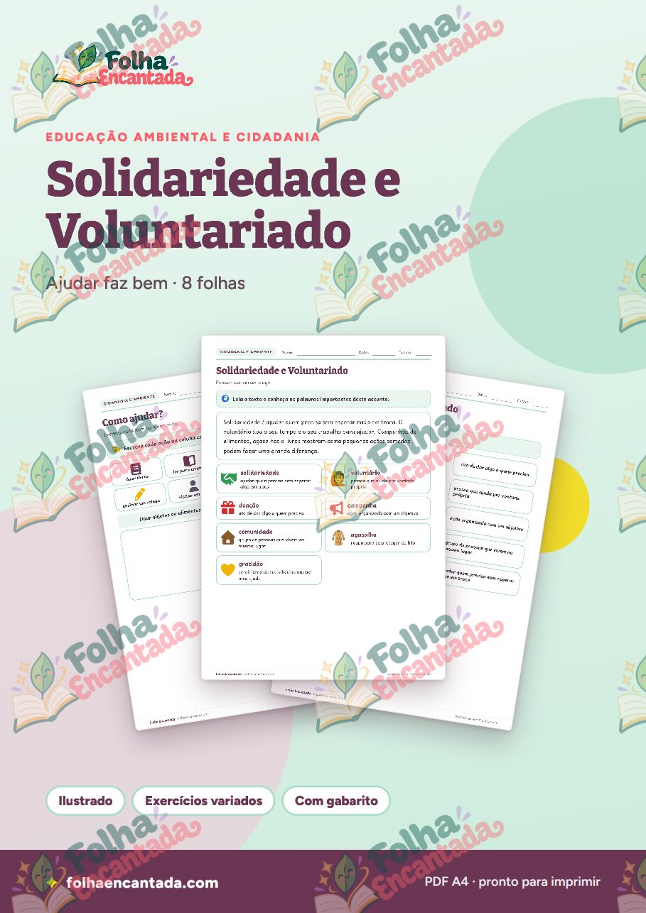 Prévia da página 1 de Solidariedade e Voluntariado