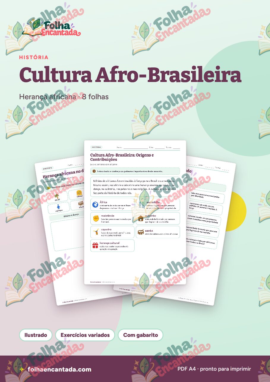 Prévia da página 1 de Cultura Afro-Brasileira: Origens e Contribuições