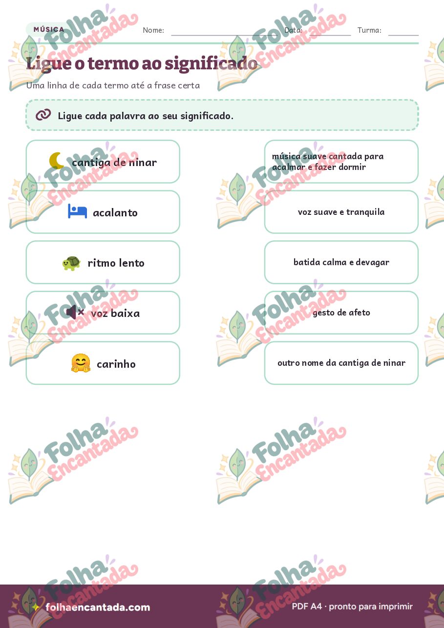 Prévia da página 3 de Cantigas de Ninar e Acalantos