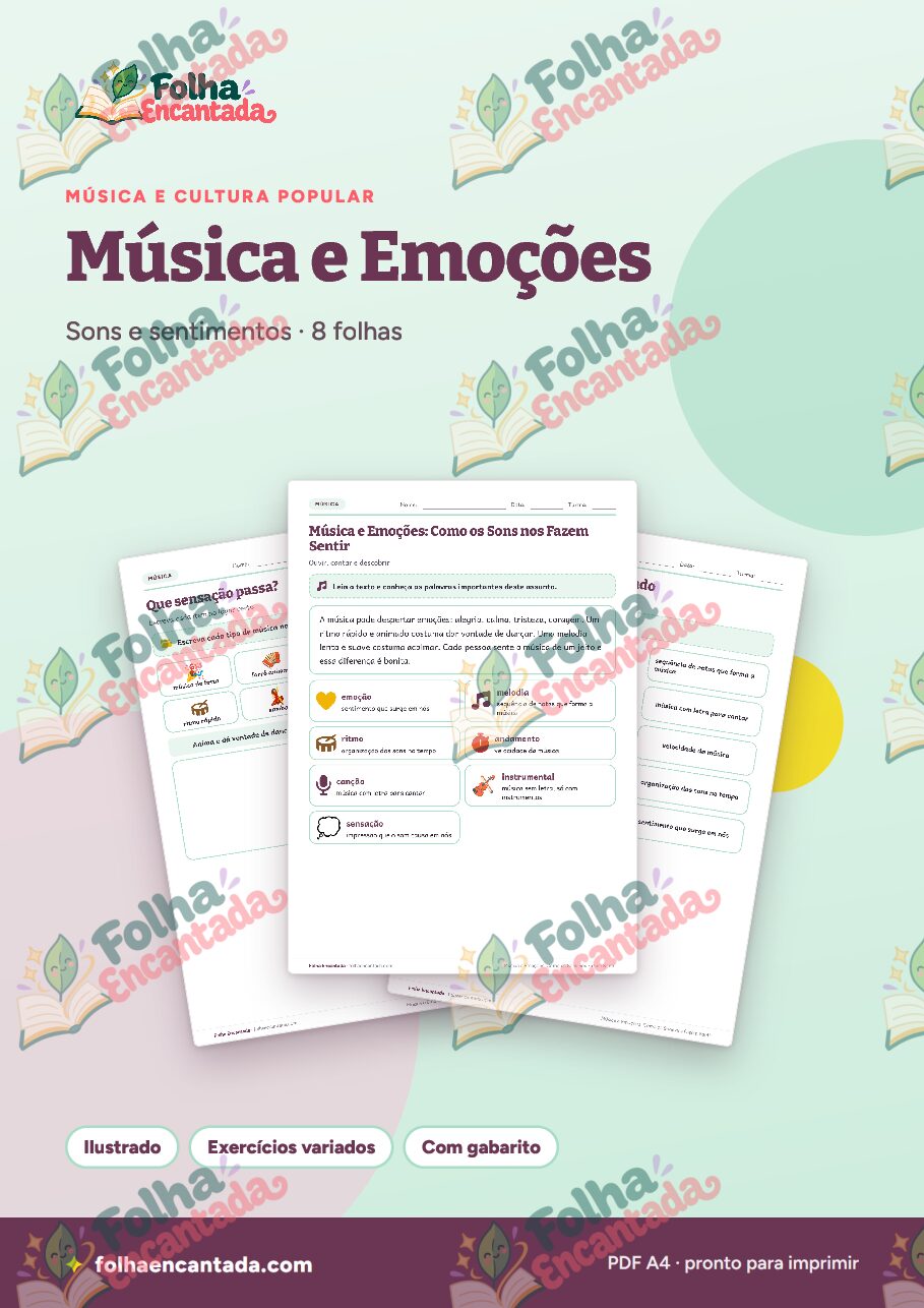 Prévia da página 1 de Música e Emoções: Como os Sons nos Fazem Sentir