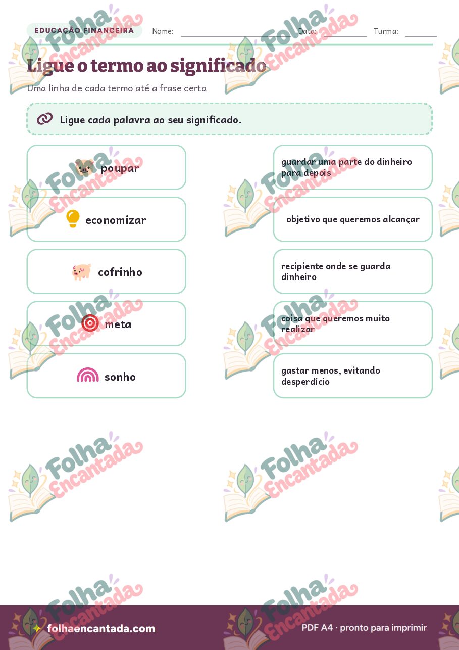 Prévia da página 3 de Poupar e Economizar: O Cofrinho