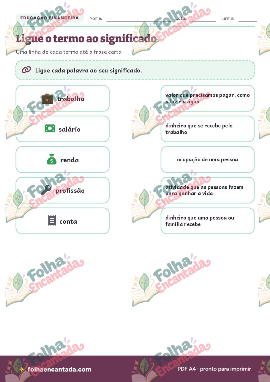 Prévia da página 3 de De Onde Vem o Dinheiro: Trabalho e Renda