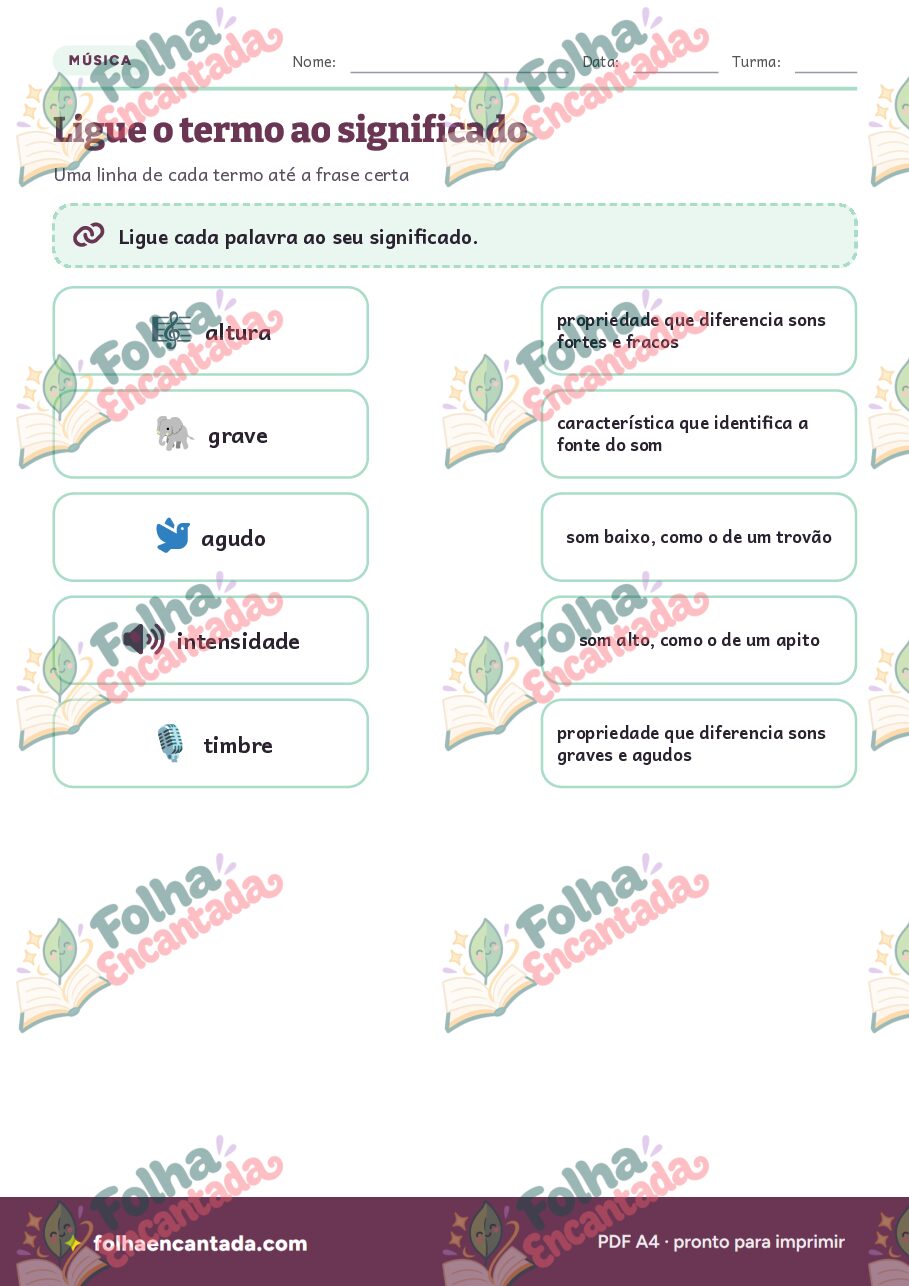 Prévia da página 3 de Propriedades do Som: Altura, Intensidade e Timbre