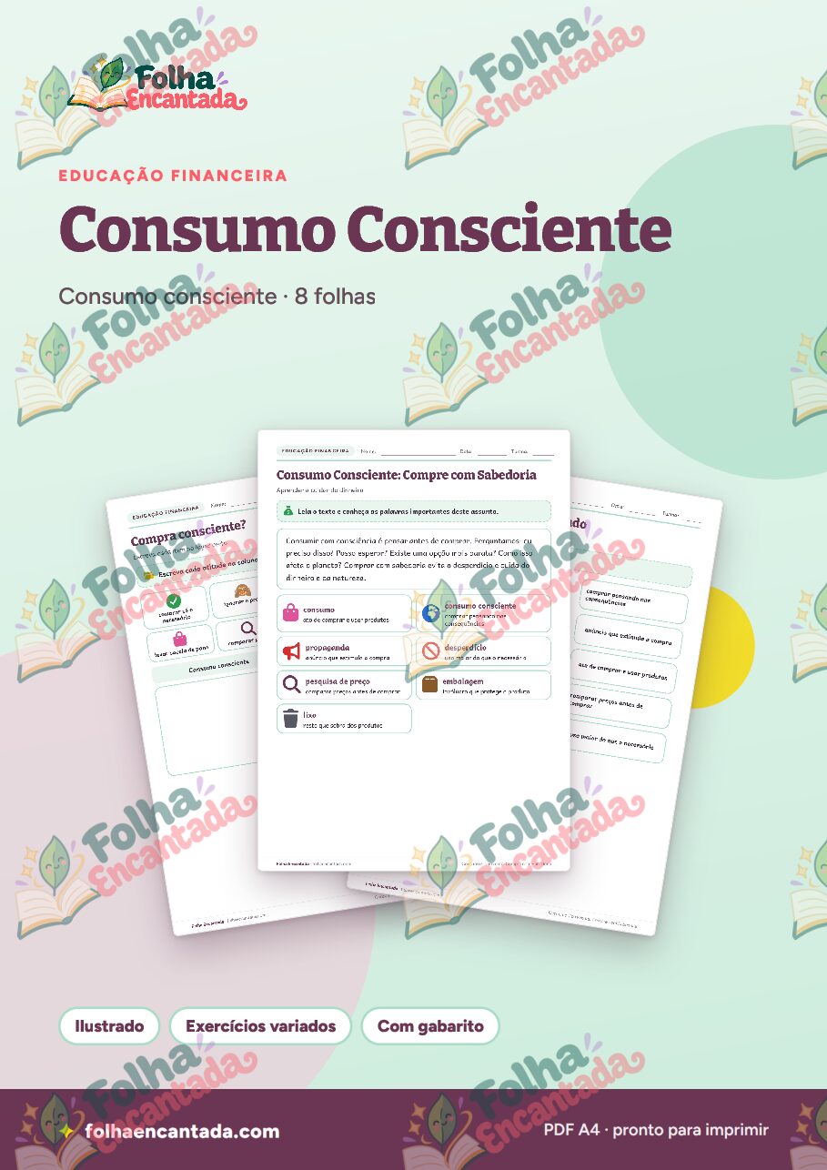 Prévia da página 1 de Consumo Consciente: Compre com Sabedoria