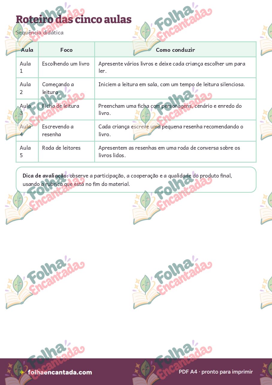 Prévia da página 3 de Projeto: Clube de Leitores